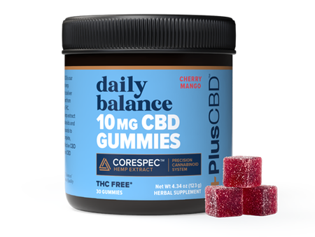 CBD GUMMIES 10MG 30CT CHERRY MANGO